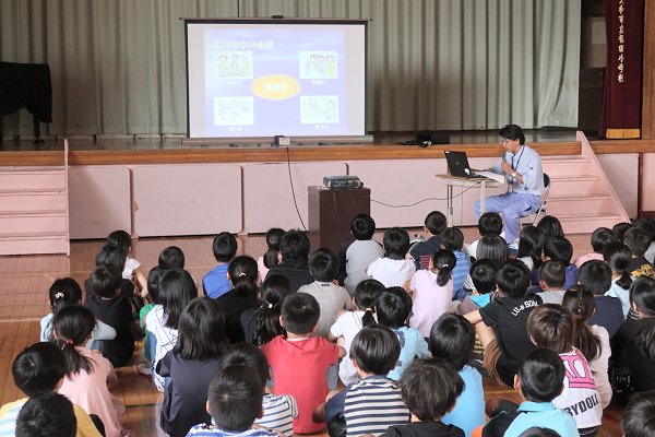 水道教室2019年　福田小学校　パワーポイント説明