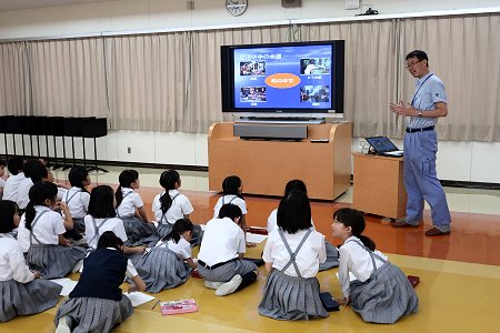 水道教室　2019年　聖セシリア小学校　講義