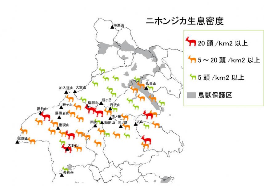 シカ密度
