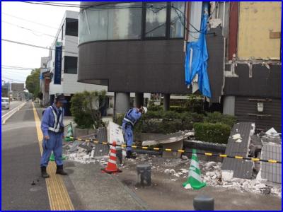 熊本地震支援の写真その二