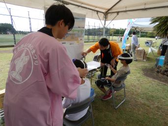 県の流域下水道事業のPR