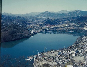 C地点（嵐山山頂）から撮影した写真