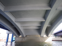 国道134号（花水川橋）橋りょう補修工事完成写真