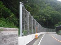 県道710号（千村）道路災害防除工事完成写真