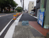 都市計画道路丸子中山茅ヶ崎線（上和田）街路整備工事完成写真