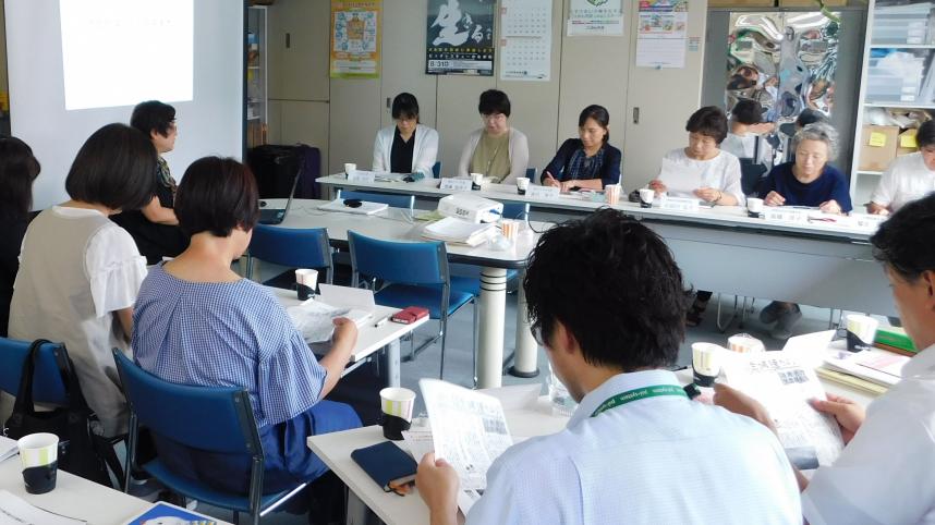 神奈川県消費者団体連絡会の皆さん