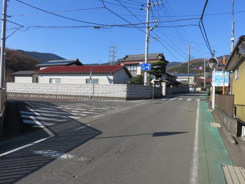 新道との分岐
