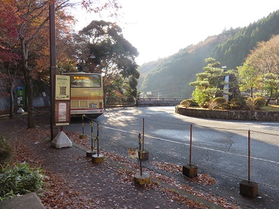 大山ケーブルバス停2