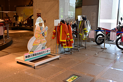 右手の展示
