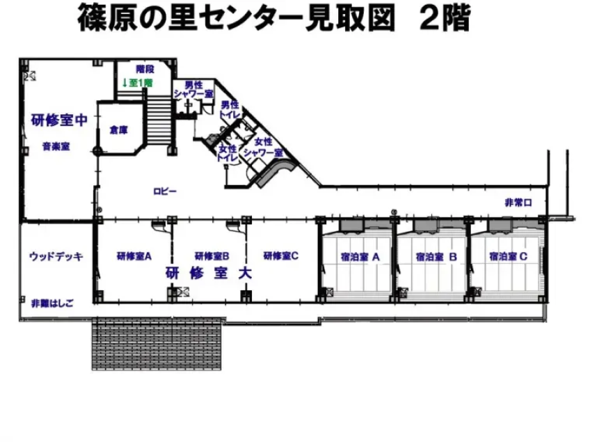 フロアマップ2階