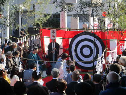 田名八幡宮「的祭」