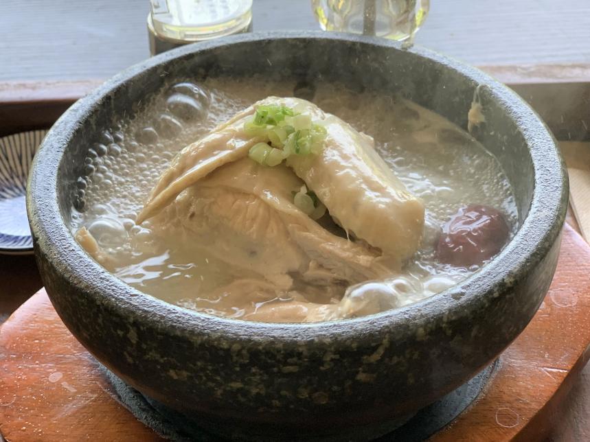 百笑の台所のサムゲタン