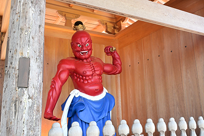 長谷寺の仁王像2