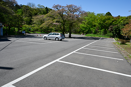 長谷寺の駐車場