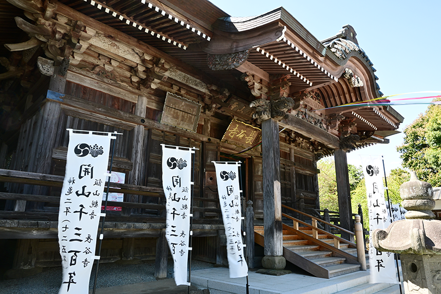 長谷寺観音堂を別角度から