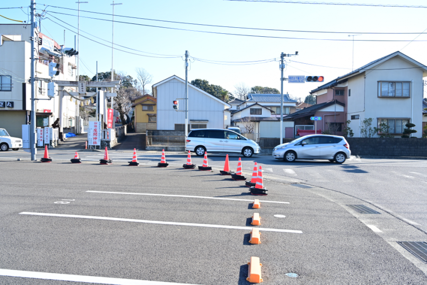 46号線・相武台下駅入口交差点