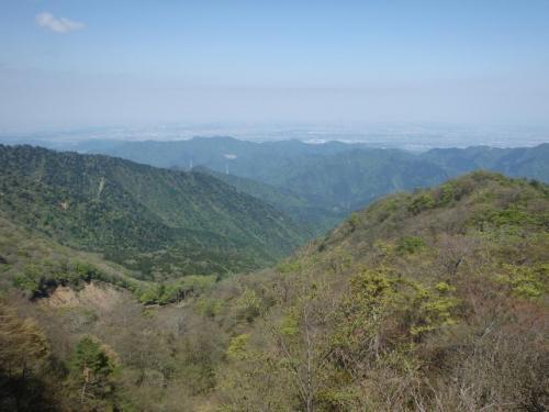 がれ場からの景色