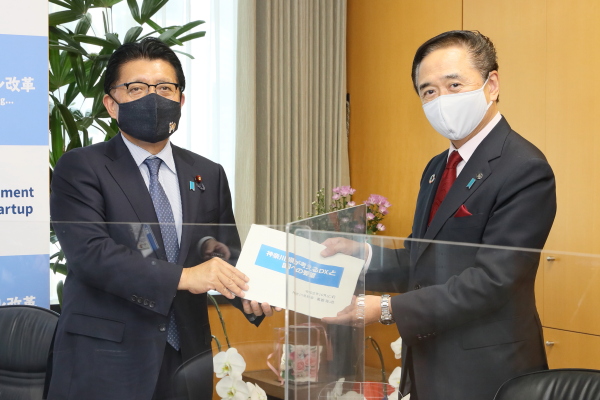 平井大臣と知事
