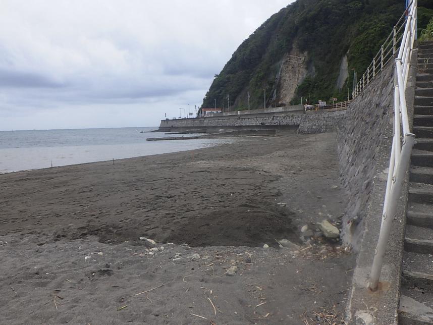 逗子海岸海岸高潮対策工事