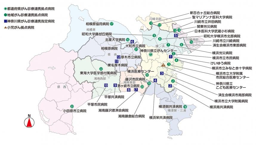 拠点・指定病院マップ