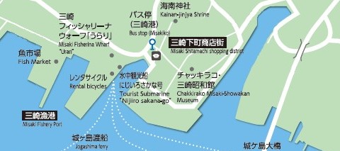 三崎エリア地図