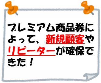 新規顧客やリピーターが確保できた