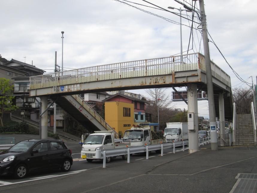 15歩道橋塗装前