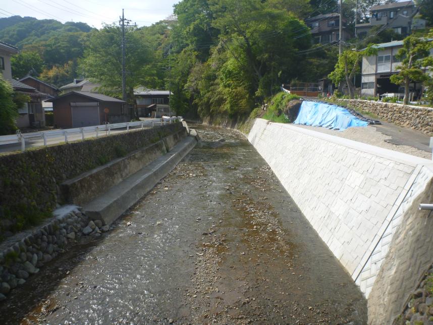 一級河川串川（相模原市緑区青山）災害復旧工事