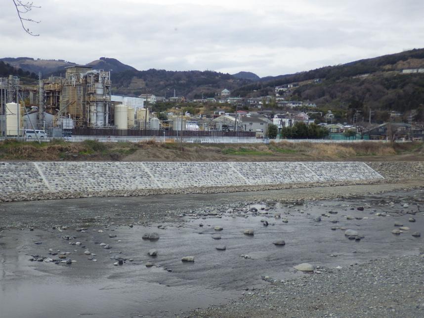 二級河川酒匂川（山北町岸）護岸整備工事