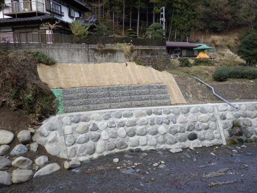 砂防指定地畑沢（山北町谷ケ）災害復旧工事