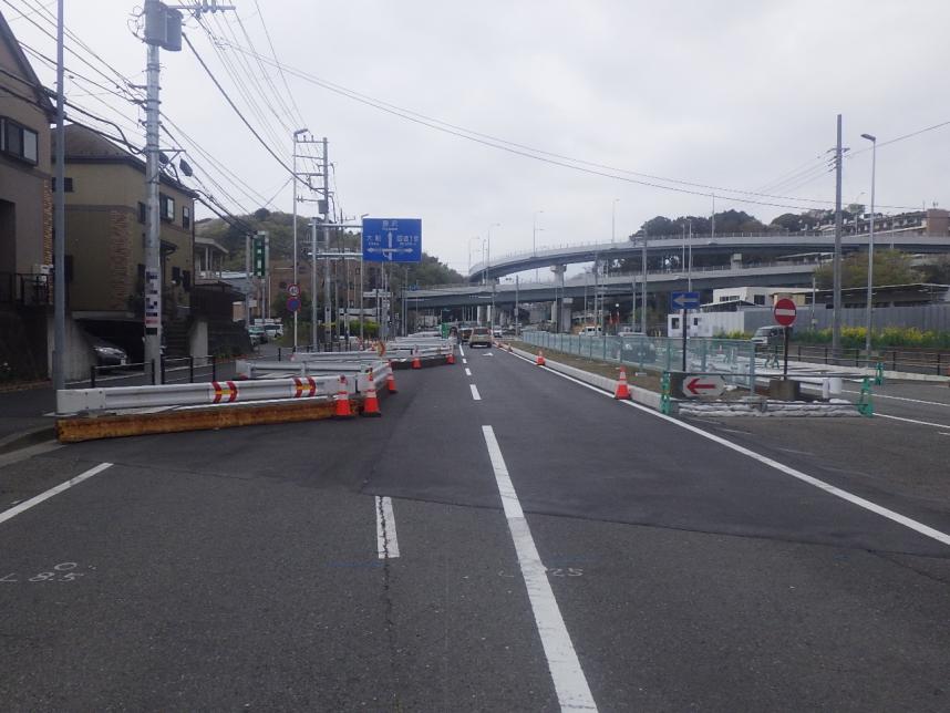 都市計画道路横浜藤沢線（鎌倉市関谷）道路改良工事