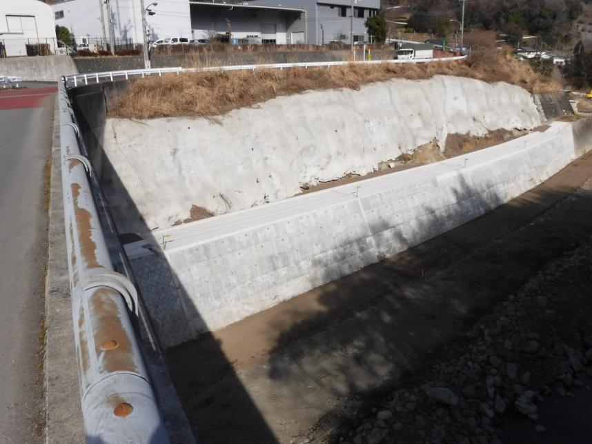 二級河川酒匂川（谷戸大橋付近）災害復旧工事