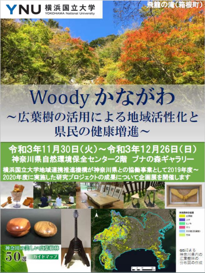 企画展「Woodyかながわ」ポスター