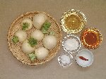 写真：材料
