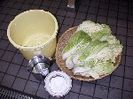 写真：下漬けの材料