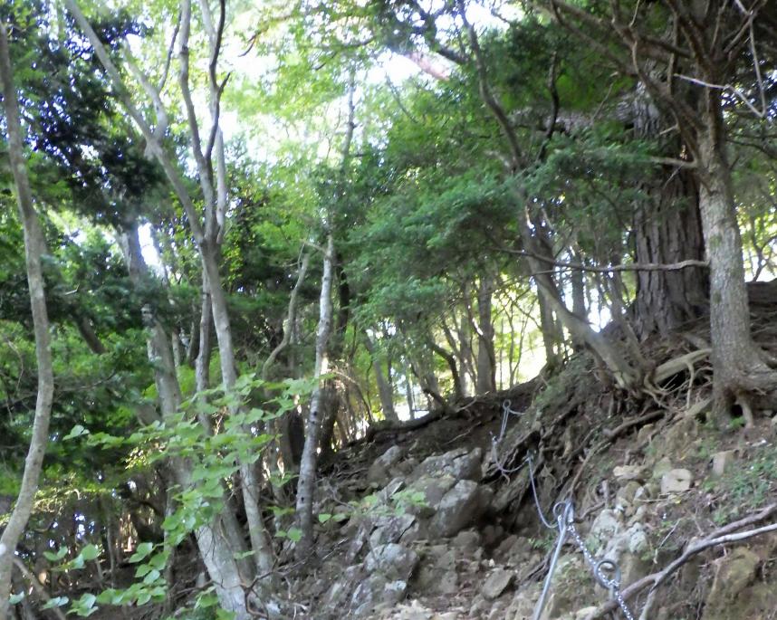 221001大山三峰　山頂周辺