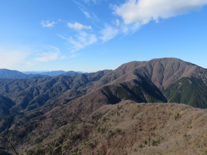 12月7日大室山方向