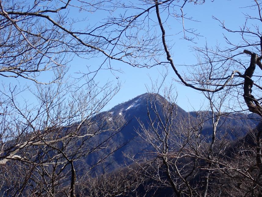 12月7日蛭ヶ岳山頂方面