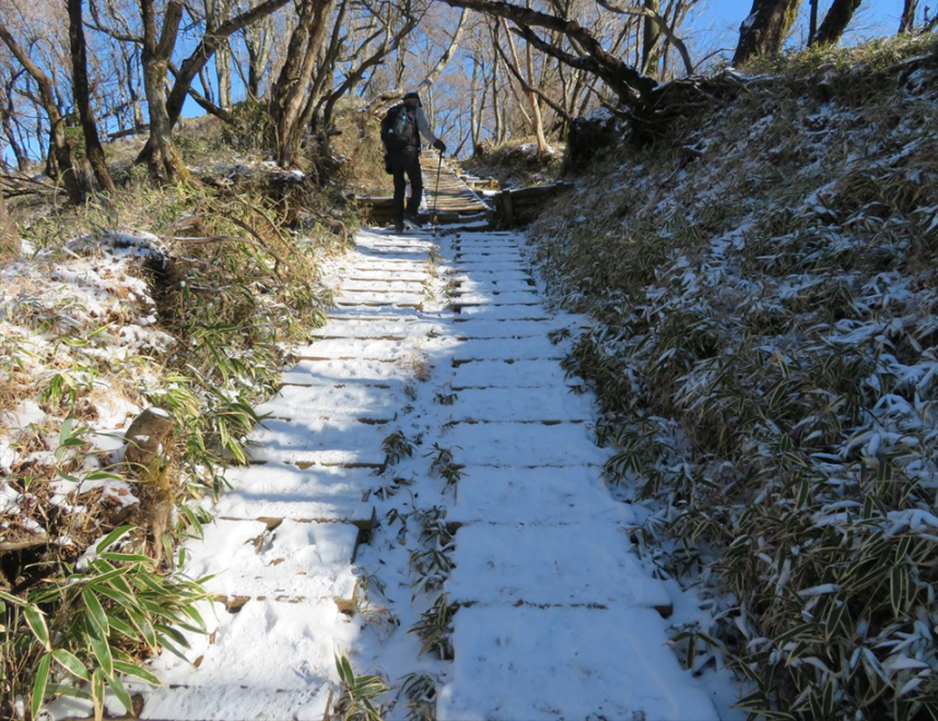 221212塔ノ岳山頂周辺