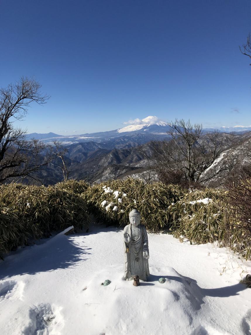 230128丹沢山山頂