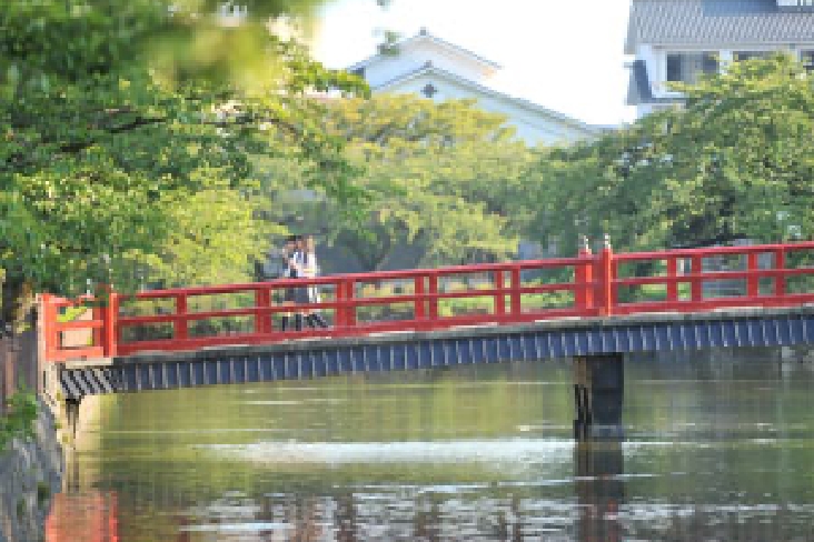 歴史ある街並み