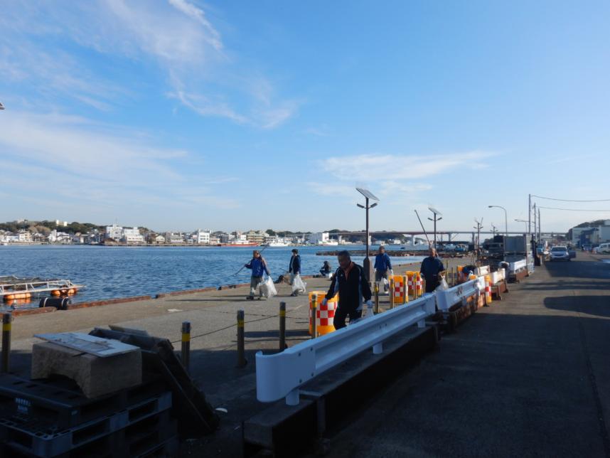 城ヶ島1号けい船岸壁