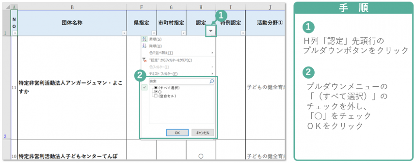 特別損金への算入を希望する場合