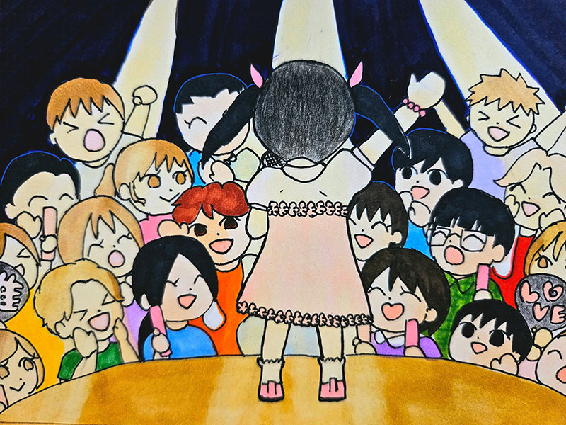 応募例のサンプルイラスト