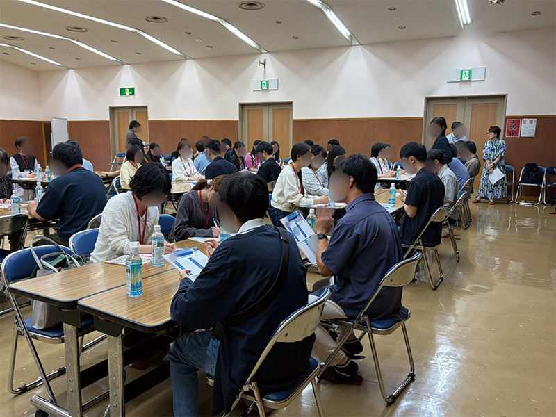 自己紹介タイムの様子