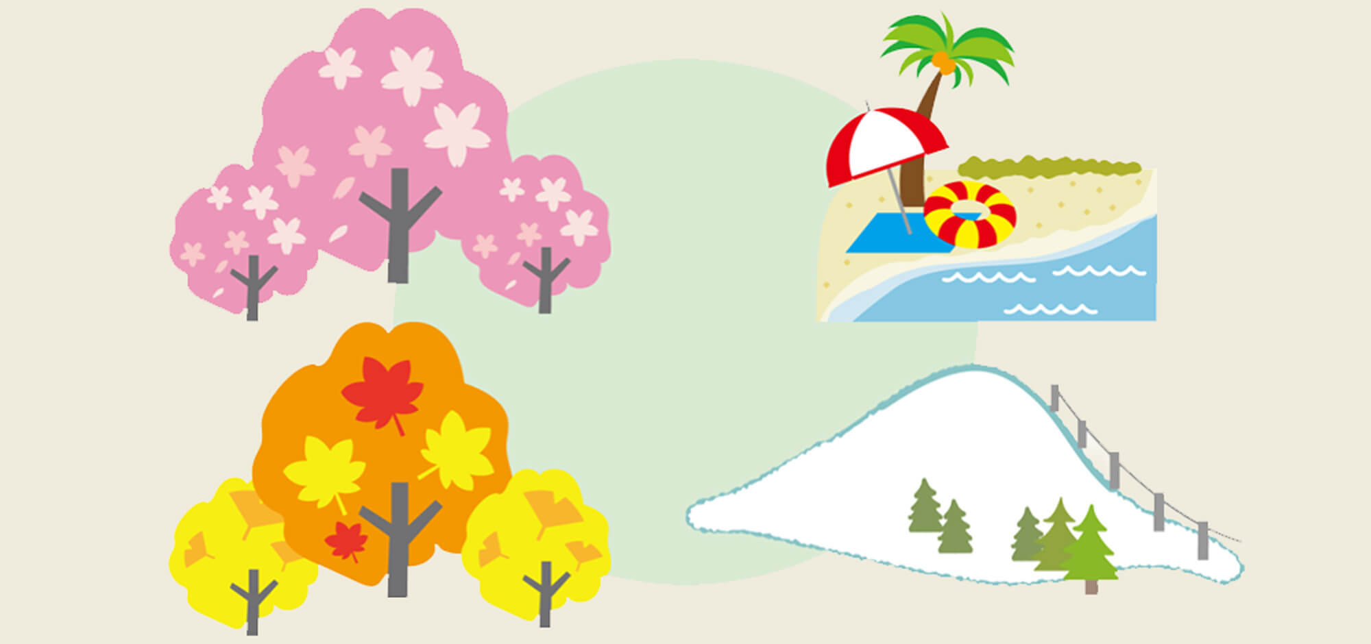 日本にほんの四季しきが変かわってしまう？