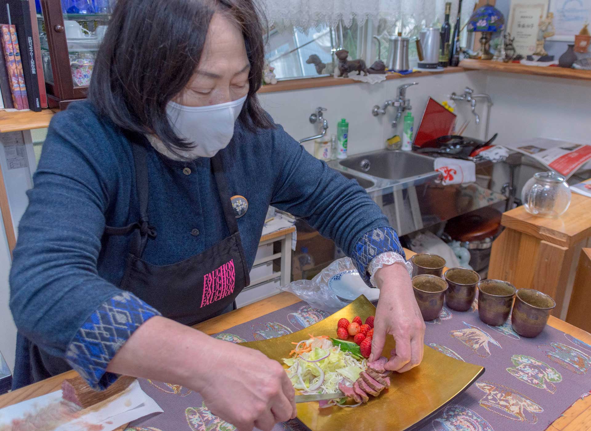 ちがさき牛の美味しいレシピを伝授　ふるさとの生活技術指導士・齋藤和子さん 