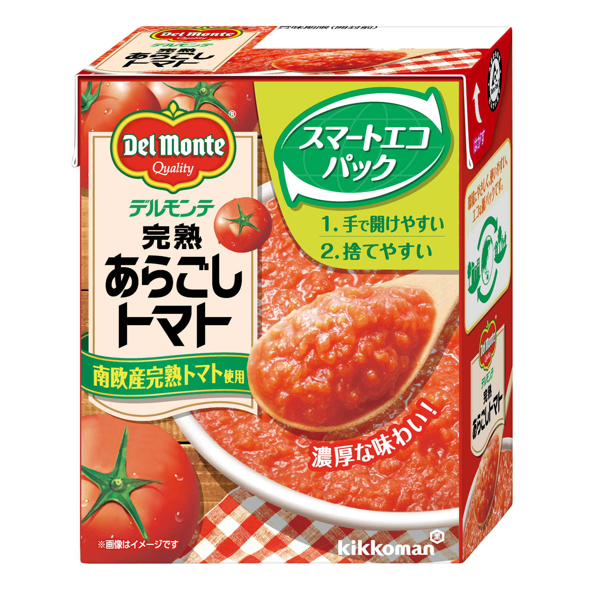 デルモンテ完熟あらごしトマト388g