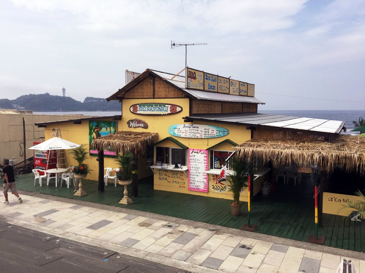 Shonan Enoshima Beachhut SHIRASUNA2