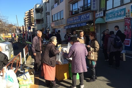 Miura-kaigan Wai Wai ichi Market